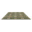 Hand Knotted Wool Floral Area Rug in Indigo-1568398367
