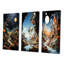 "Surréalisme, paysages de rêve et surréalisme", 3 pièces sur toile-2131682761-2131682760