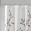 Rideau de douche gris élégant 72 x 72 po