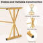 Metal Base Dining Table