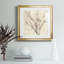 «Neutral Blossoms On Cream», reproduction encadrée de qualité supérieure - prête à être accrochée-823768929-823768941