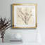 «Neutral Blossoms On Cream», reproduction encadrée de qualité supérieure - prête à être accrochée-823768943-823768941