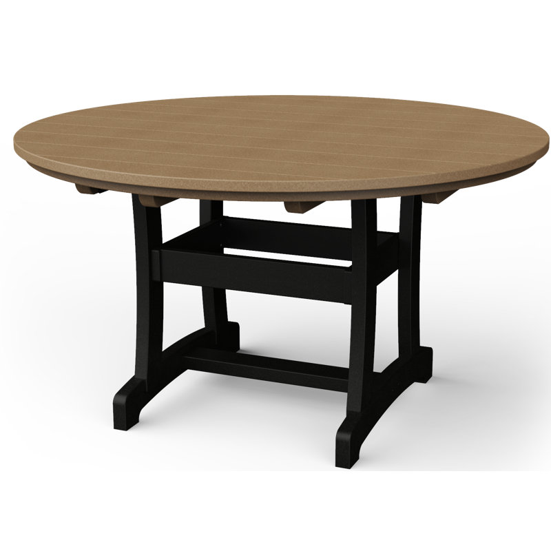Table de salle à manger Stella, Noir, H 54 po x l 54 po x P 54 po