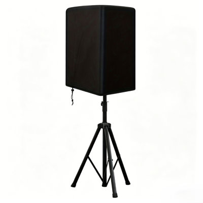 Housse de protection pour haut-parleur d'extérieur avec artisanat à point unique et cordon de fond réglable pour la protection de l'équipement audio toutes saisons