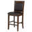 Gelisha Upholstered Counter Stool with Solid Wood Frame
