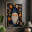 «Christmas Holiday Art DCL III», reproduction encadrée - bois massif-658790779