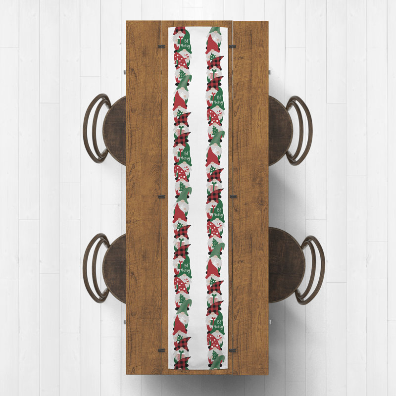 Chemin de table Gnome, L 72 po x l 16 po