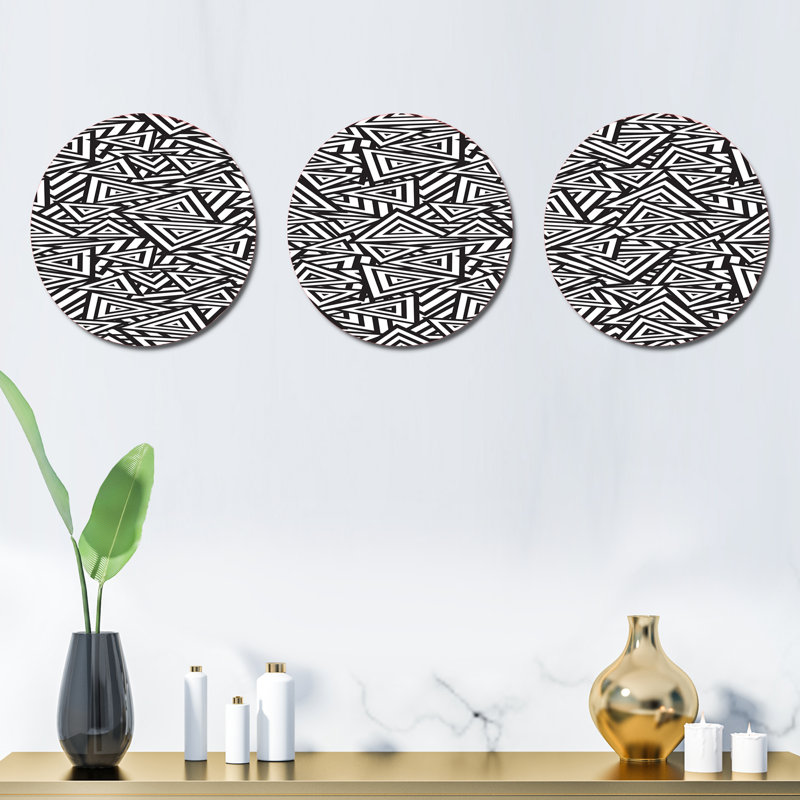 Ensemble de décoration murale 3 pièces