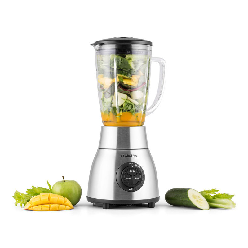 Klarstein Herakles 1800ml Countertop Blender, Silver