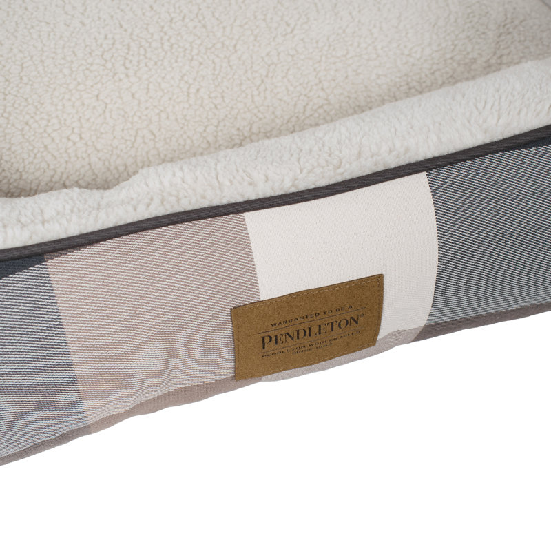 Lit pour chien Pendleton Kuddler, Bloc écossais, Medium (30"w x 24"d x 9"h)