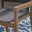 2 - Person Acacia Wood Patio Dining Set with Round Table-494659675-494659685