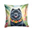 Chow Chow Luau Throw Pillow-99813290