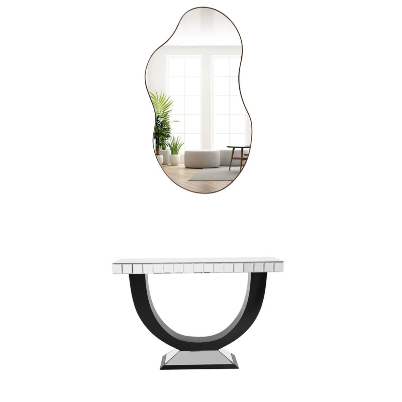 Console Table Mirror Set