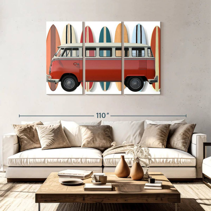 Mehar Surfer Van, 48" H x 74" W