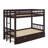 Twin Over Twin Pull-Out Bunk Bed With Trundle-1660907907