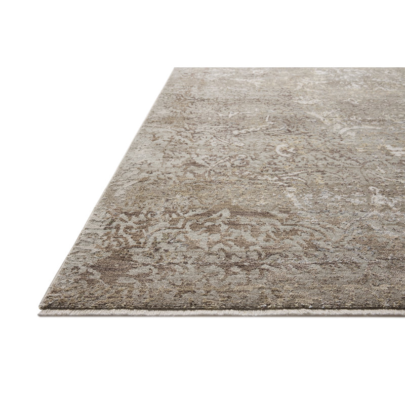 Tapis granit / bronze Loloi Yanelis, 11 pi 6 po x 15 pi 6 po