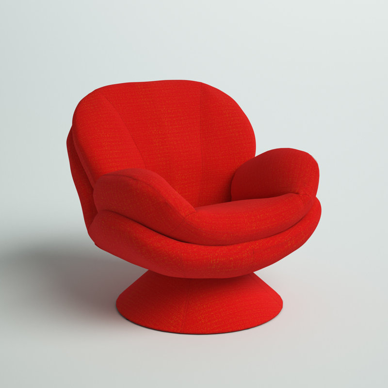 Isaias Upholstered Swivel Armchair