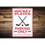 Enseigne de hockey en aluminium-776259081