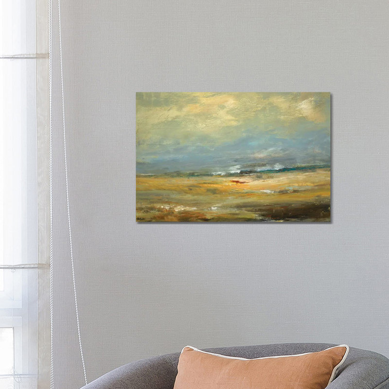 Sunlit Land by Lisa Ridgers - Wrapped Canvas Gallery-Wrapped Canvas Giclée, 20.32 cm H x 30.48 cm W