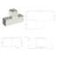 Melvindale Dakota Fields Metal Panel Connector for Posts-1227572783