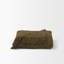 Jeté en coton tissé vert olive Kambal-129731705