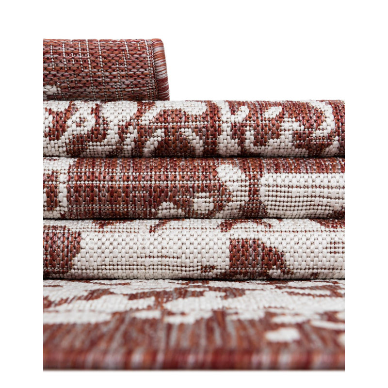 Allayna Dubai Indoor/Outdoor Rug, Round 13'1"