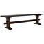 Banc en bois massif Kinnison-464560076