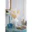 D12x14 "Vase rond en terre cuite avec finition blanc naturel