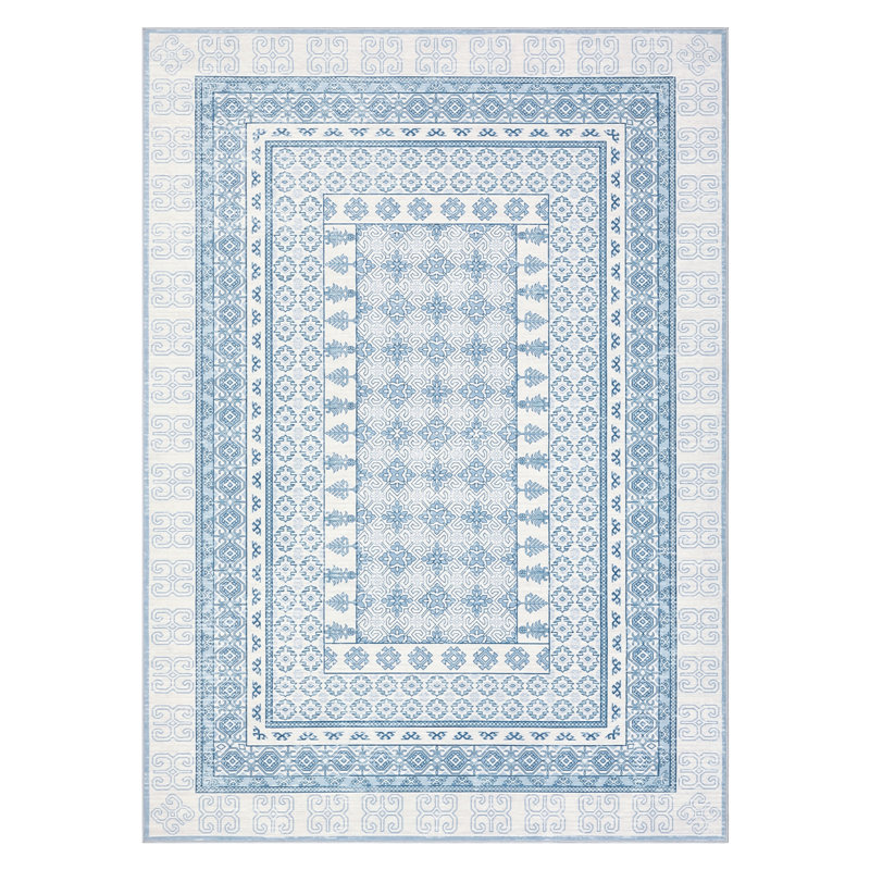 lxt-Area Rugs Modern Geometric Edge Area Rug Washable Rug Non-Slip Non-Shedding Carpet Stain-Resistant Mat for Living Room Bedroom Dining Room