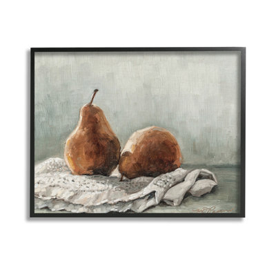 Poires sur une couverture, art giclée par Marian Parsons