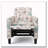 27.5" Push Back Recliner Chair Upholstered Recliner Armchair with Solid Beech Wood Legs-36614842-36614843