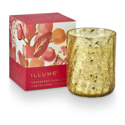 Petite bougie en verre Cranberry Currant