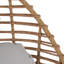 Chaise longue pivotante en osier Ellis