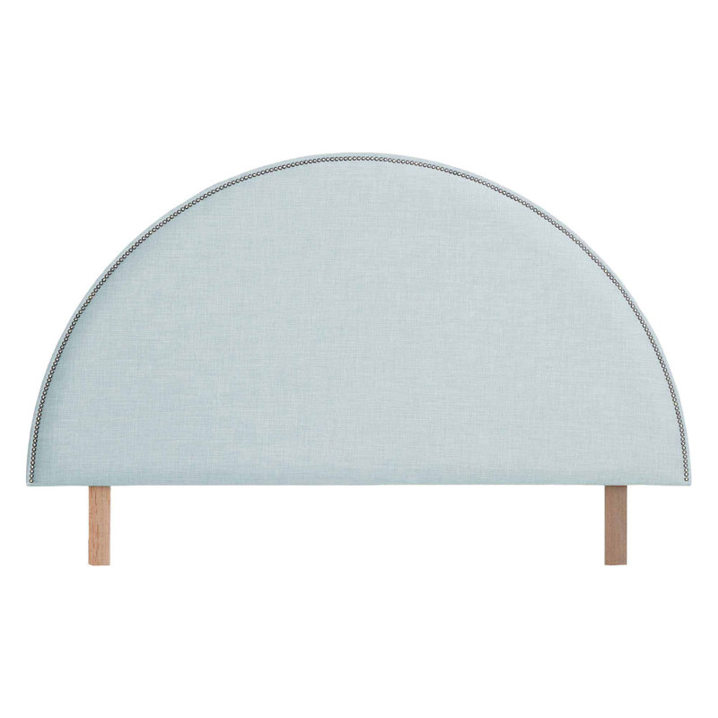 Aimara Upholstered Headboard, Small Double (4'), Sky Blue