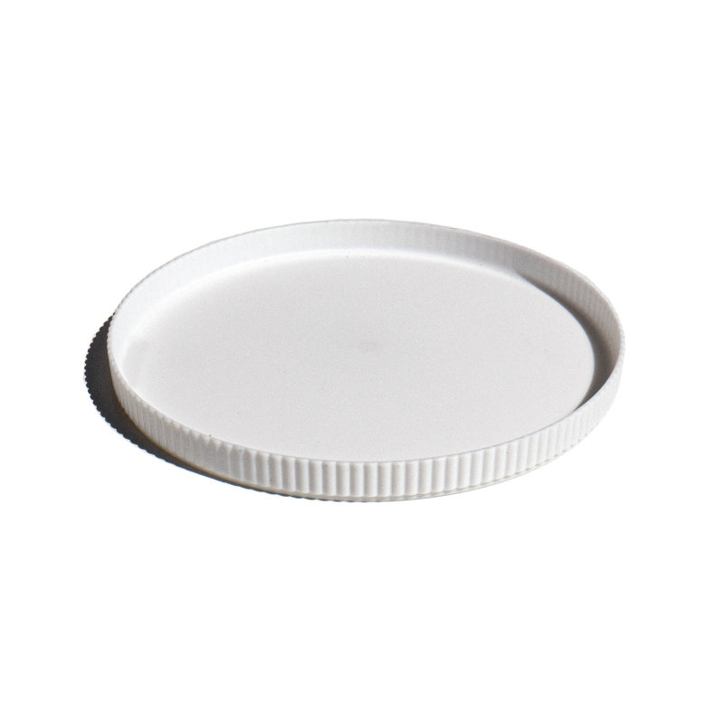 Assiette plate Mesa PP - blanc - 10 po