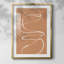 «Terracotta Drift I», reproduction encadrée de qualité supérieure - prête à être accrochée-98028946-98028944-98028955