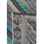 Tapis vert en laine noué à la main de conception unique 6 pi 10 po x 11 pi 1 po années 2000 Jijim