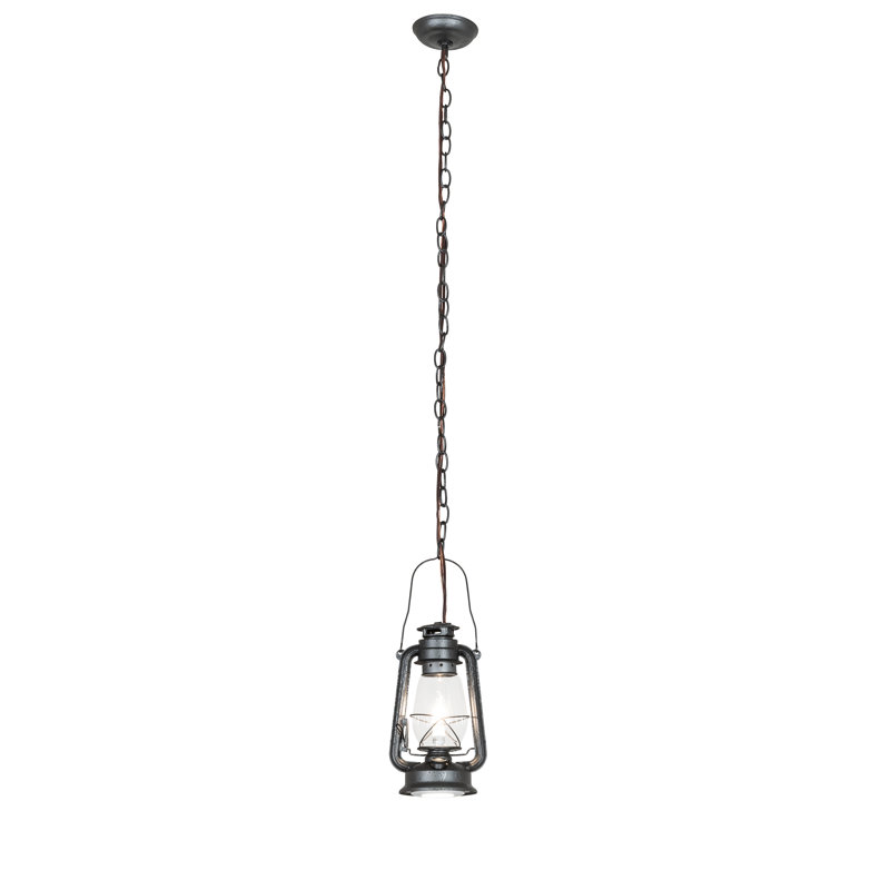 7" Wide Miners Lantern Mini Pendant
