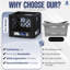 Rangement Juggernaut: caisse à lait: 16 pte - solution de rangement polyvalente, rangement empilable, bac en plastique robuste, poignées intégrées-253068220