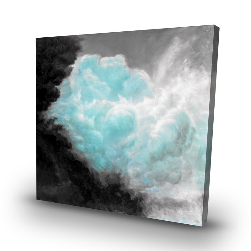 clouds - 32"x32" art on canvas