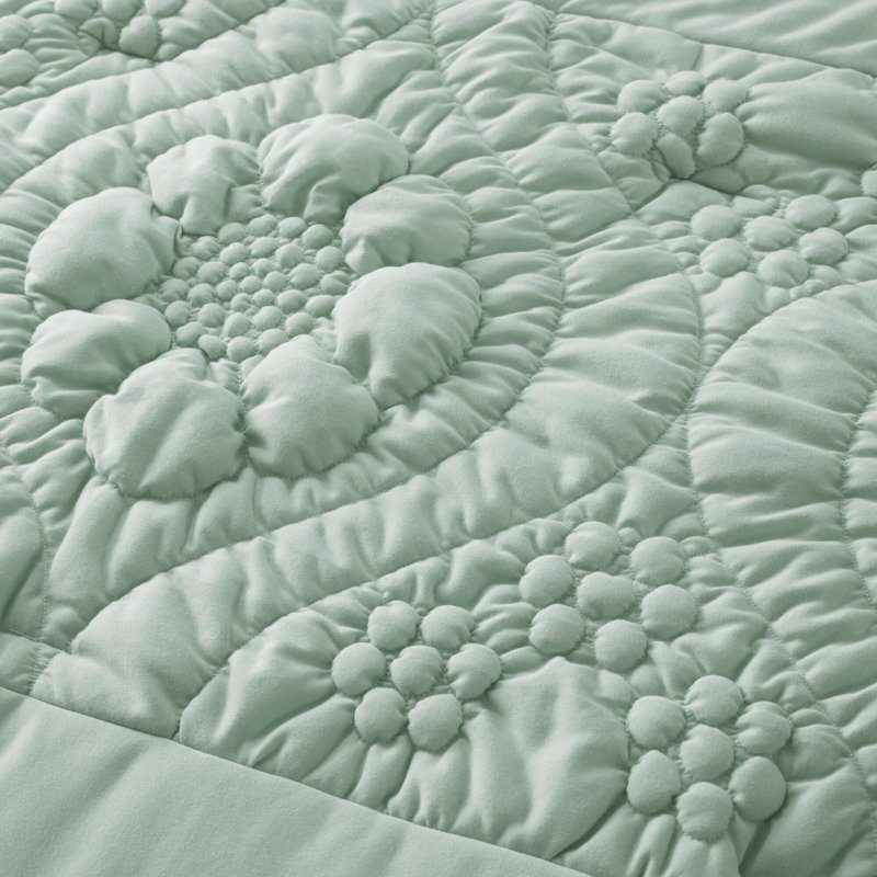 3-Piece Full/Queen Comforter Set,Sage