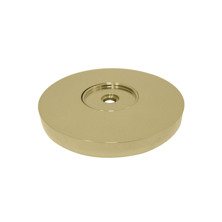 Kingston Brass Silver Sage 1-1/4 Inch O.D Grab Bar Flange