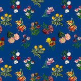Royal Delft Etudes De Fleurs Fabric