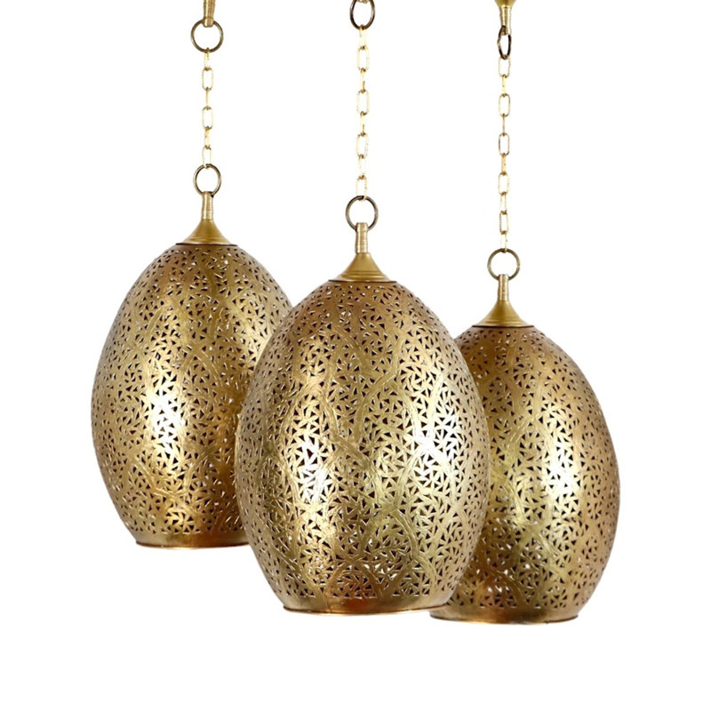 Lustre géométrique simple à 3 lumières Moskvin