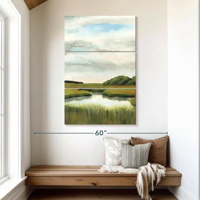 Alvord Marsh Landscape II, H 50 po x l 32 po