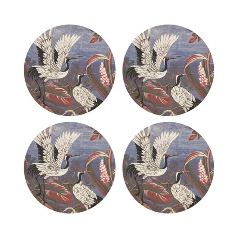 Summer Palace Pebble 16" Vinyl Placemat, Ducal