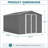 Extra Large Metal Garden Shed