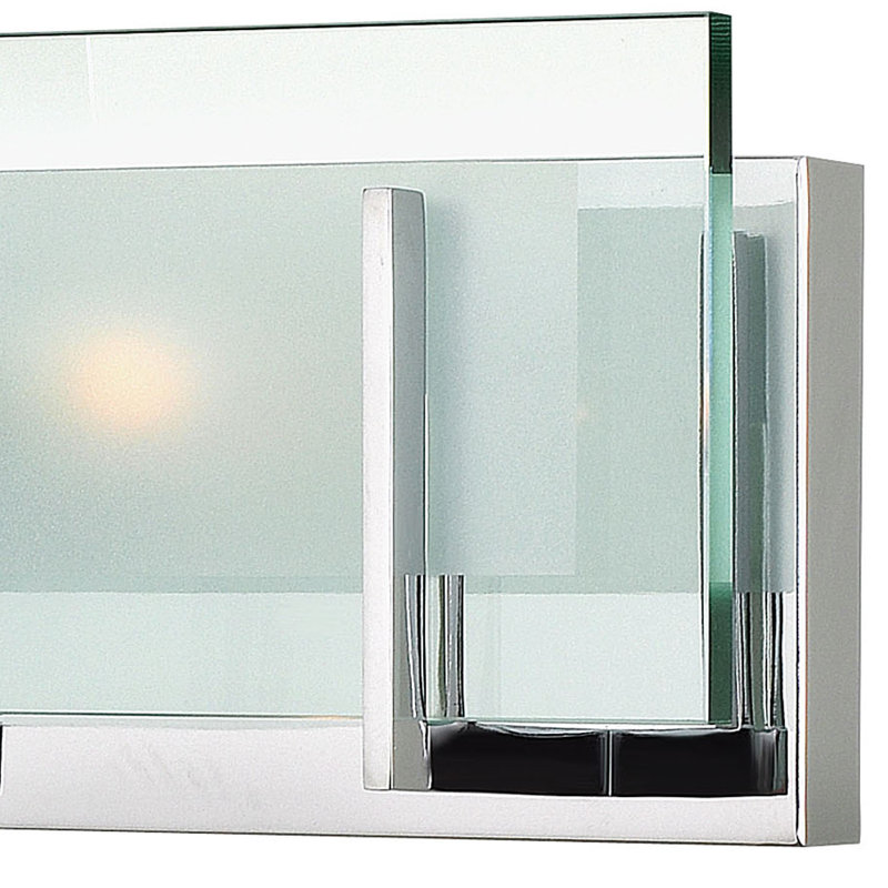 Barre d'éclairage de salle de bain à intensité variable 6 lumières Latitude, Chrome, G-9 60 W
