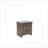 Gray Oak Wood Nightstand – Bedroom Storage Furniture