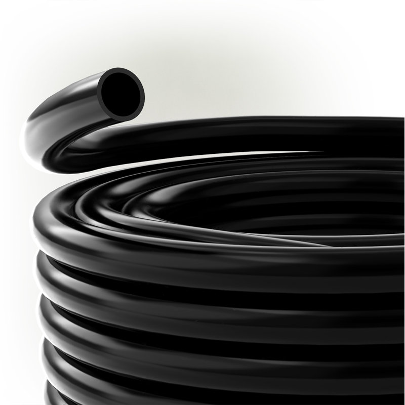 Tubes en PVC Bahattin Wall, Noir